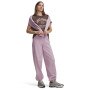 mini: Damskie spodnie dresowe Under Armour Icon Flc Gym Pant - różowe (1)