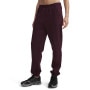 mini: Damskie spodnie dresowe Under Armour Unstoppable Flc Gym Pant - burgundowe (2)