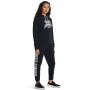 Damskie spodnie treningowe Under Armour UA Rival Terry Graphic Jogger - czarne