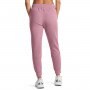 Damskie spodnie treningowe Under Armour Unstoppable Flc Jogger - różowe