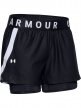 Damskie szorty treningowe UNDER ARMOUR Play Up 2-in-1 Shorts - czarne