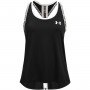 Dziewczęca koszulka treningowa UNDER ARMOUR UA Knockout Tank - czarna 