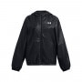 Dziewczęca kurtka wiatrówka Under Armour UA Sport Windbreaker Jkt - czarna