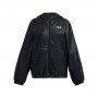 UNDER ARMOUR Dziewczęca kurtka wiatrówka Under Armour UA Sport Windbreaker Jkt  czarna Czarny