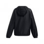 Dziewczęca kurtka wiatrówka Under Armour UA Sport Windbreaker Jkt - czarna