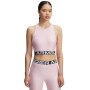UNDER ARMOUR Damski top treningowy Under Armour Heatgear Rib Tank  różowy Różowy
