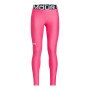 UNDER ARMOUR Dziewczęce legginsy treningowe Under Armour HG Legging  różowe Różowy