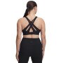 Biustonosz treningowy Under Armour Infinity High Strappy - czarny