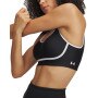Biustonosz treningowy Under Armour Infinity Mid Piped - czarny