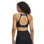 Biustonosz treningowy Under Armour Infinity Mid Piped - czarny