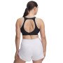 Biustonosz treningowy Under Armour Infinity Mid Piped - czarny
