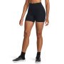 Damskie legginsy krótkie treningowe Under Armour Meridian Middy - czarne
