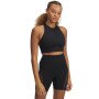 UNDER ARMOUR Damski top treningowy Under Armour Meridian Zip Tank  czarny Czarny