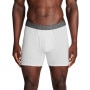 UNDER ARMOUR Męska bielizna treningowa (3pack) Under Armour M UA Perf Cotton 6in  biała Biały