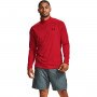 UNDER ARMOUR Męska bluza treningowa UNDER ARMOUR Tech 2.0 1/2 Zip  biała Czerwony