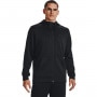 Obrazek dla: UNDER ARMOUR Męska bluza treningowa UNDER ARMOUR UA Armour Fleece FZ Hoodie  czarna Czarny