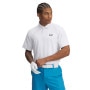UNDER ARMOUR Męska koszulka do golfa Under Armour UA T2G Pique Polo  biała Biały