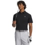 Obrazek dla: UNDER ARMOUR Męska koszulka polo Under Armour UA Drive Pique Polo  czarna Czarny