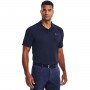 UNDER ARMOUR Męska koszulka polo Under Armour UA Matchplay Polo  granatowa Granatowy