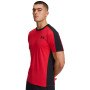  UNDER ARMOUR Męska koszulka treningowa Under Armour HeatGear Wordmark  czerwona  Czerwony