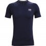 mini: Męska koszulka treningowa UNDER ARMOUR HG Armour Fitted SS - granatowa (6)