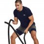Obrazek dla: UNDER ARMOUR Męska koszulka treningowa UNDER ARMOUR HG Armour Fitted SS  granatowa Granatowy