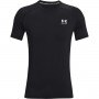 mini: Męska koszulka treningowa UNDER ARMOUR HG Armour Fitted SS - czarna (6)