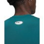 mini: Męska koszulka treningowa Under Armour UA HG Armour Comp SS - zielona (3)