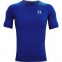 Męska koszulka treningowa UNDER ARMOUR UA HG Armour Comp SS - niebieski