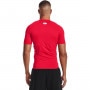 Męska koszulka treningowa UNDER ARMOUR UA HG Armour Comp SS - czerwona