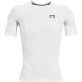 Męska koszulka treningowa UNDER ARMOUR UA HG Armour Comp SS - biała