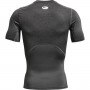 Męska koszulka treningowa UNDER ARMOUR UA HG Armour Comp SS - szara