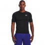 UNDER ARMOUR Męska koszulka treningowa UNDER ARMOUR UA HG Armour Comp SS  czarna Czarny