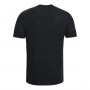 Męska koszulka treningowa Under Armour UA Rush Seamless Legacy SS - czarna