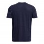 Męska koszulka treningowa Under Armour UA Vanish Elite Seamless SS - granatowa