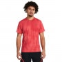 UNDER ARMOUR Męska koszulka treningowa Under Armour Vanish Elite Vent Prtd SS  czerwona Czerwony