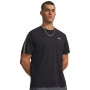 Obrazek dla: UNDER ARMOUR Męska koszulka treningowa Under Armour UA Tech Taping SS  czarna Czarny