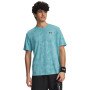 mini: Męska koszulka treningowa Under Armour UA Tech Tee Pixelate - niebieska (1)