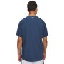 mini: Męska koszulka treningowa Under Armour UA Tech Textured SS - granatowa (2)