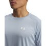 mini: Męska koszulka treningowa Under Armour UA Tech Textured SS - niebieska (3)