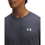 Męska koszulka treningowa Under Armour UA Tech Vent Geotessa SS - szara
