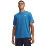 mini: Męska koszulka treningowa Under Armour UA Tech Vent Jcqrd SS - niebieska (1)