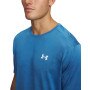 mini: Męska koszulka treningowa Under Armour UA Tech Vent Jcqrd SS - niebieska (3)