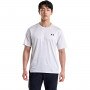 UNDER ARMOUR Męska koszulka treningowa Under Armour UA Tech Vent SS  biała  Biały