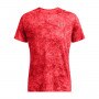 Męska koszulka treningowa Under Armour Vanish Elite Vent Prtd SS - czerwona