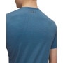 Męska koszulka treningowa Under Armour Vanish Elite Vent Prtd SS - niebieska