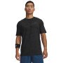 Obrazek dla: UNDER ARMOUR Męska koszulka treningowa Under Armour Vanish Energy Printed SS  czarna Czarny
