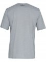 mini: Męska koszulka UNDER ARMOUR SPORTSTYLE LEFT CHEST SS - szara (4)