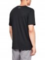 Męska koszulka UNDER ARMOUR SPORTSTYLE LEFT CHEST SS - czarna