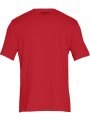 Męska koszulka UNDER ARMOUR SPORTSTYLE LEFT CHEST SS - czerwona